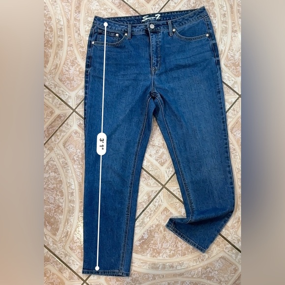 Seven7 Slim Straight Jeans Classic Style - Picture 8 of 10